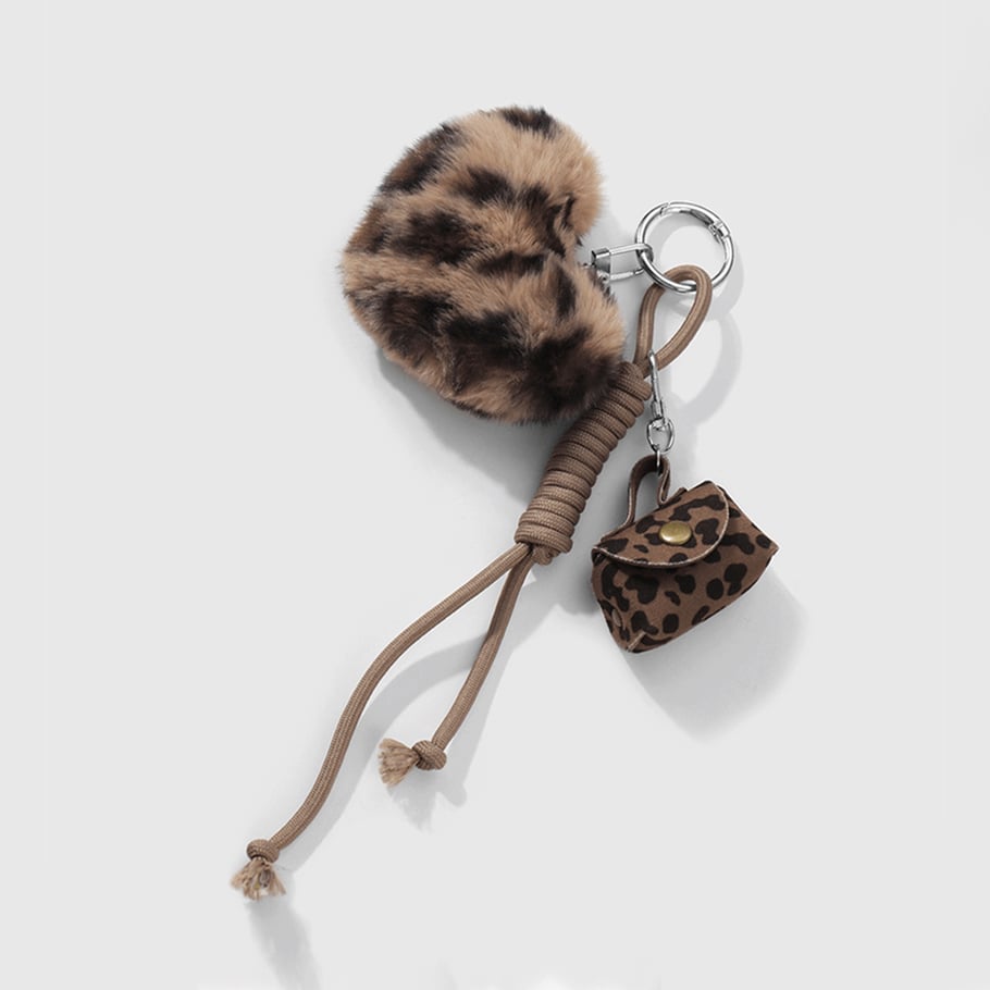 1 Piece Simple Series Retro Leopard Print Alloy Women's Bag Charms Picture5