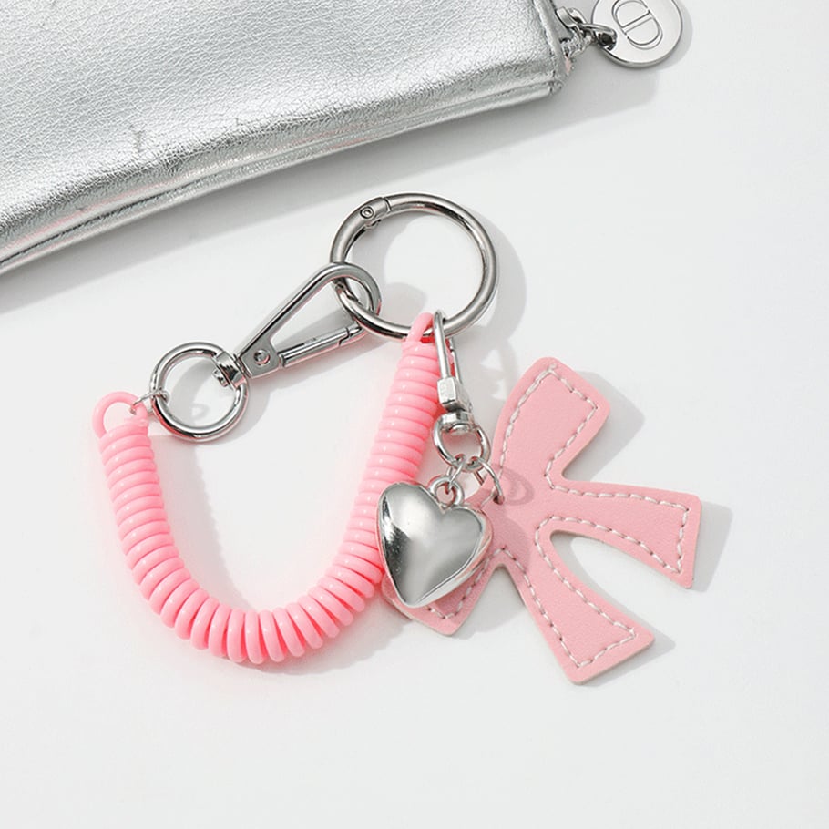 1 Piece Romantic Series Sweet Heart Alloy Women's Bag Charms Picture4