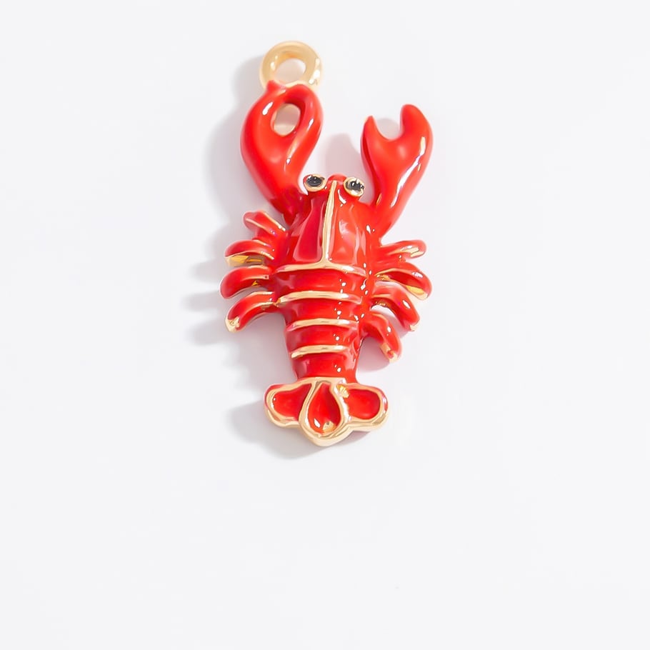 1 Piece Romantic Series Daily Charming Plant Colorful Alloy Gold Color Women's Pendants Picture11