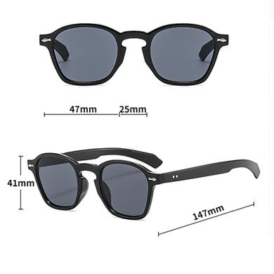 1 Piece Ethnic Series Elegant Patchwork Plastic Unisex Sunglasses h5 Picture12