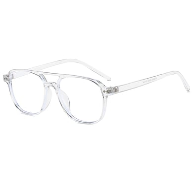 1 Pair Simple  casual daily blue-light-blocking  Unisex glasses h5 Picture3