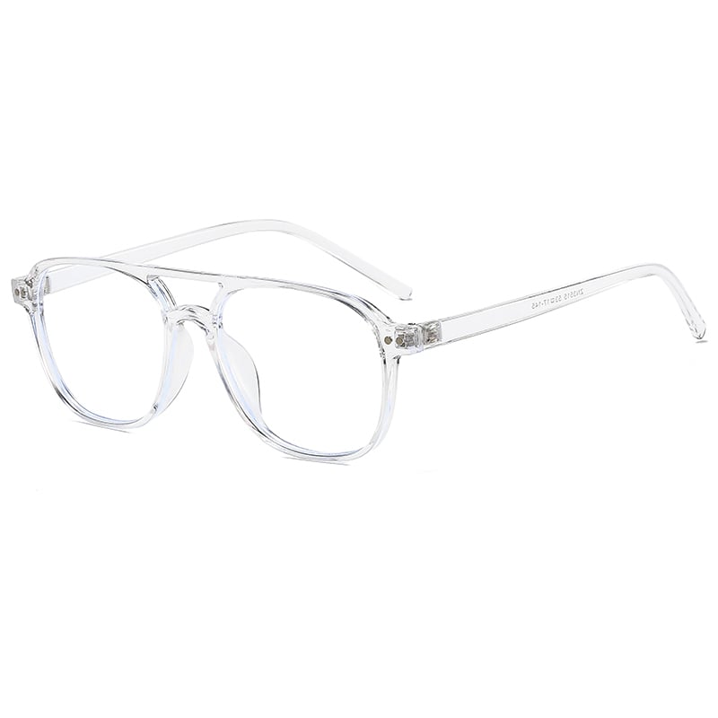 1 Pair Simple  casual daily blue-light-blocking  Unisex glasses Picture3
