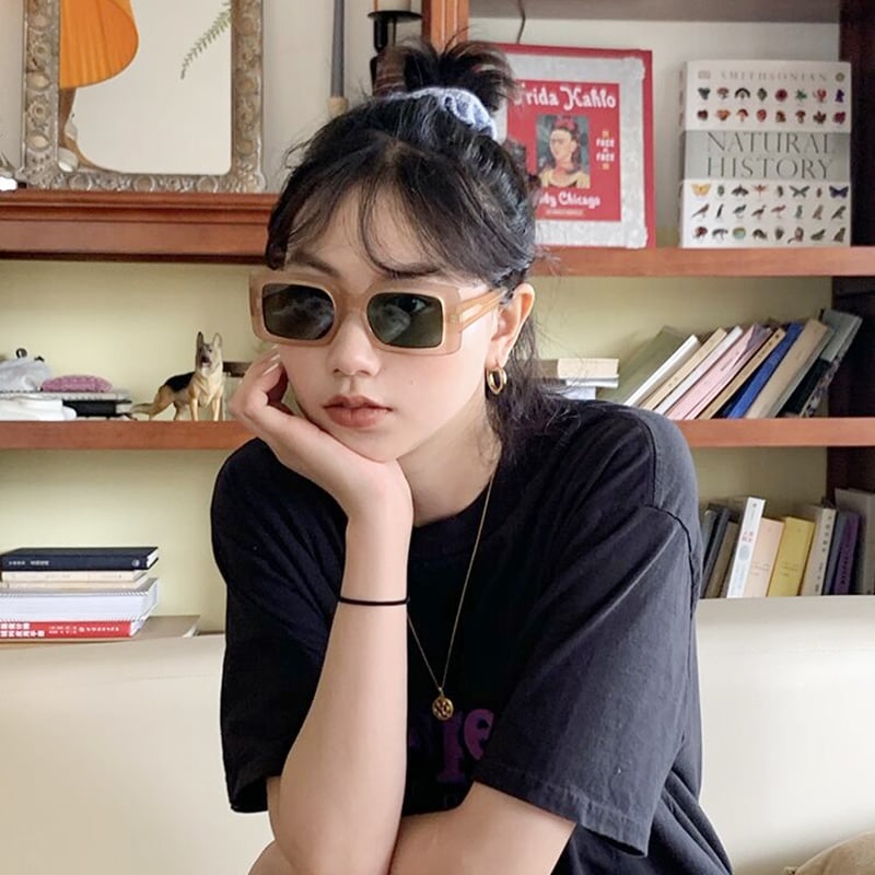 1 Piece Romantic Series Classic Patchwork Plastic Unisex Sunglasses Picture11