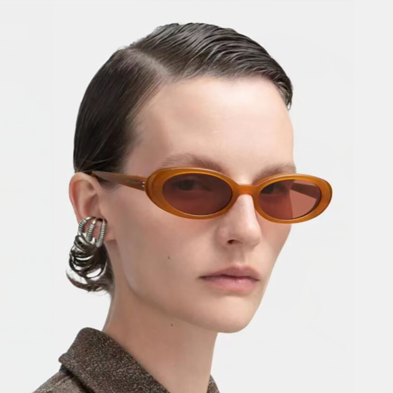 1 Stück Romantische Serie Einfache Patchwork-Sonnenbrille aus Kunststoff für Paare Bild10