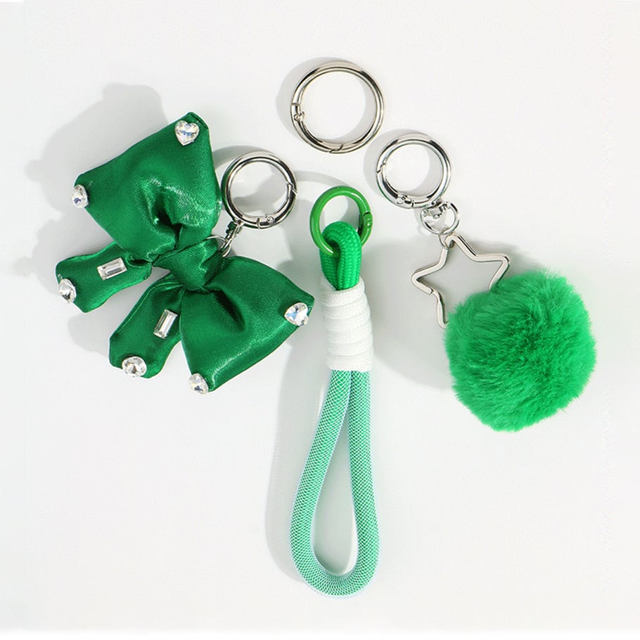 1 Piece Simple Series Cute Bow Knot Alloy Rhinestone Women's Bag Charms Picture4