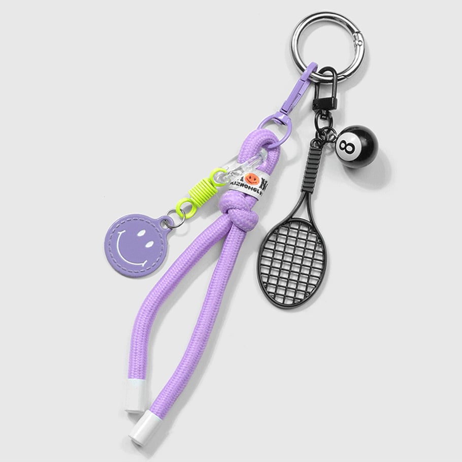 1 Piece Simple Series Casual Smiling Face Alloy Women's Bag Charms Picture6