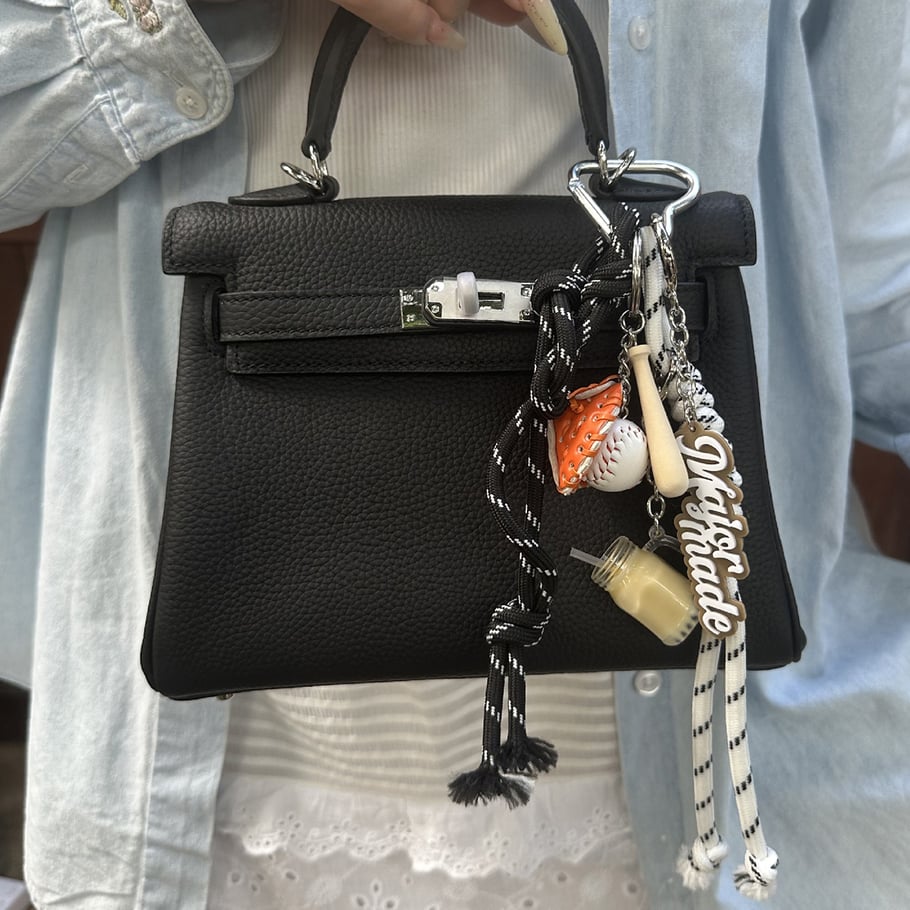 1 Piece Simple Series Casual Letter PU Women's Bag Charms Picture5