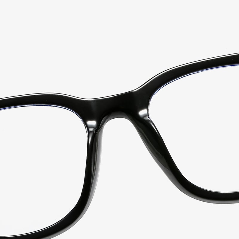 1 Pair of wide Brim Leopard-print Blue Light Blocking Glasses Picture10