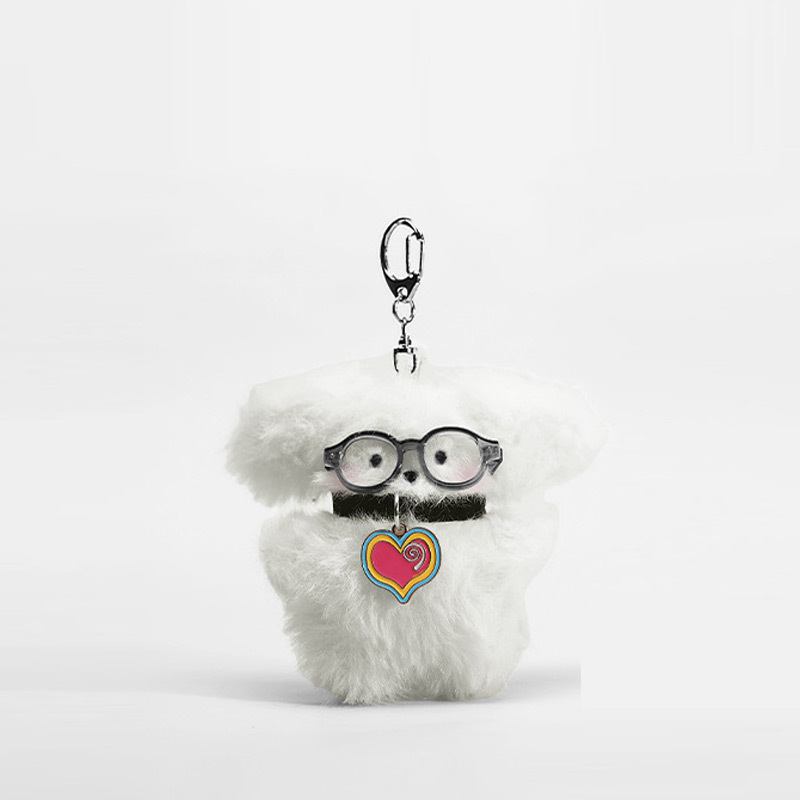 1 pieza de dijes para bolso de mujer de rayón con diseño de animales dulces de la serie romántica Imagen6