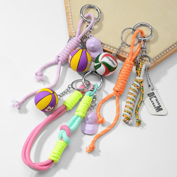 1 stuk eenvoudige serie sport cartoon legering dames tas bedels