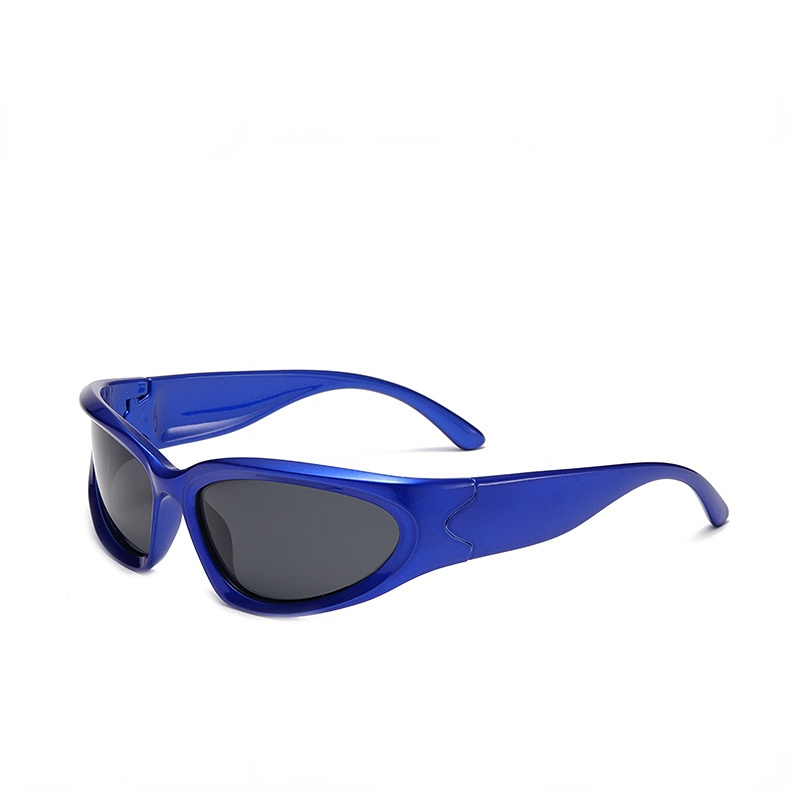 1 Stück Simple Series Tägliche einfarbige Damen-Sonnenbrille aus Kunststoff Bild7
