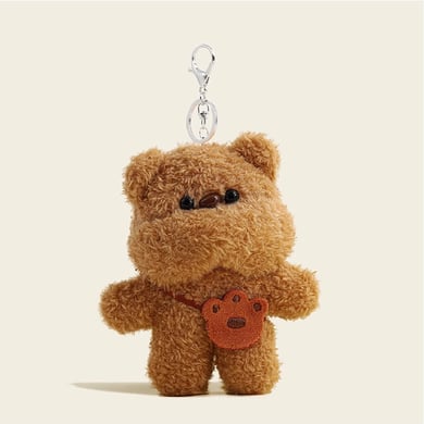 1 Piece Adorable Series Cute Downy Bear Rayon Women's Bag Charms h5 Picture6
