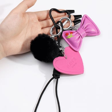 1 Piece Romantic Series Sweet Bow Knot Resin Women's Bag Charms h5 Picture3