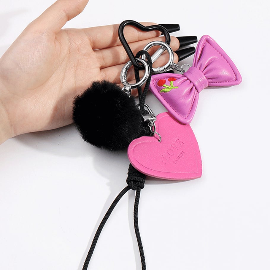1 Piece Romantic Series Sweet Bow Knot Resin Women's Bag Charms Picture3