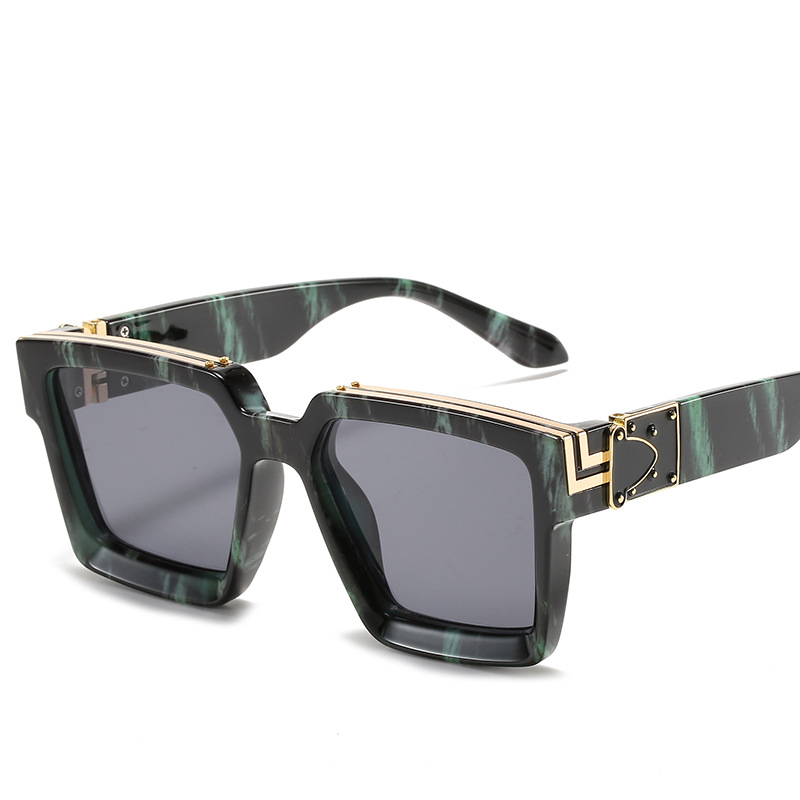 1 Stück Simple Series Tägliche einfarbige Damen-Sonnenbrille aus Kunststoff Bild6