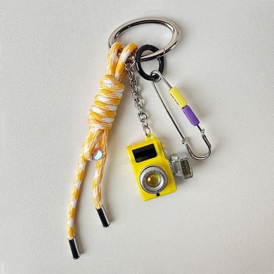 1 Piece Sport Series Yellow Color Women's Bag Charms h5 Picture4