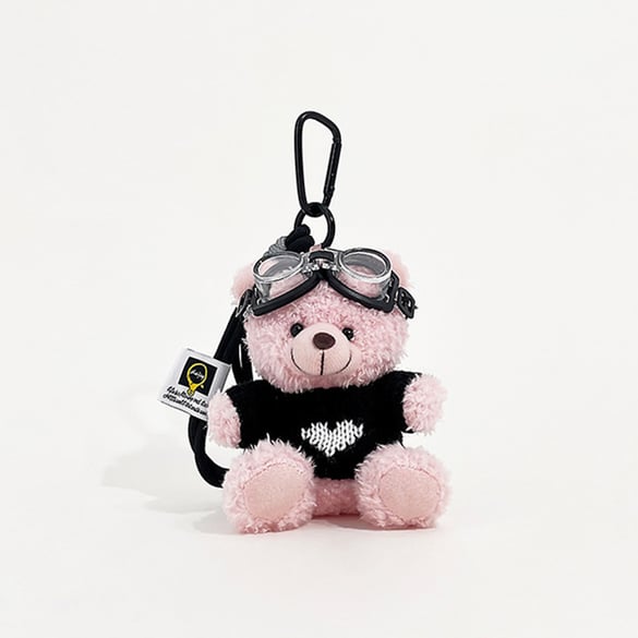 1 Stück Romantische Serie Niedliche Tier Rayon Damen Taschenanhänger 2