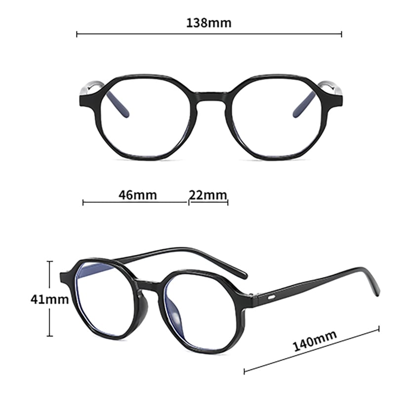 1 Pair Simple  casual daily blue-light-blocking  Unisex glasses Picture12