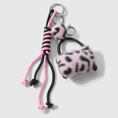1 Stück Romantische Serie Retro Leopardenmuster Legierung Damen Taschenanhänger h5 Bild5
