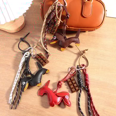 1 Piece Simple Series Daily Animal PU Women's Bag Charms h5 Picture7