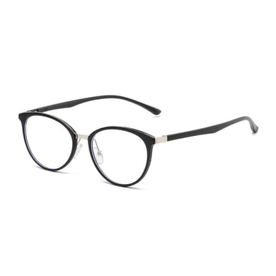 1 Pair of Everyday Basic Black-Frame Anti-Blue Light Women's Glasses h5 Picture8