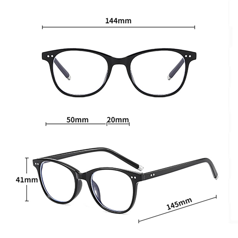 1 Pair Simple  casual daily blue-light-blocking  Unisex glasses Picture11