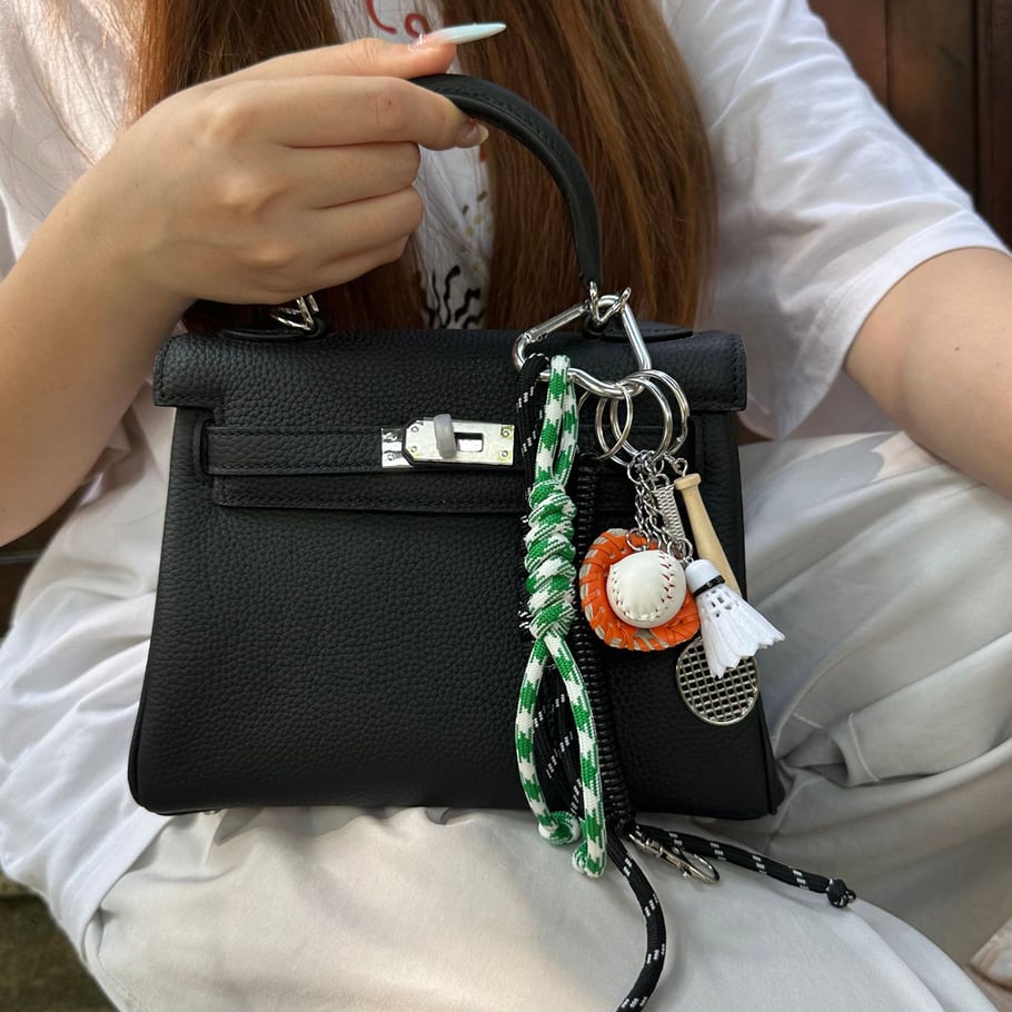 1 Piece Simple Series Sports Geometric PU Women's Bag Charms Picture4