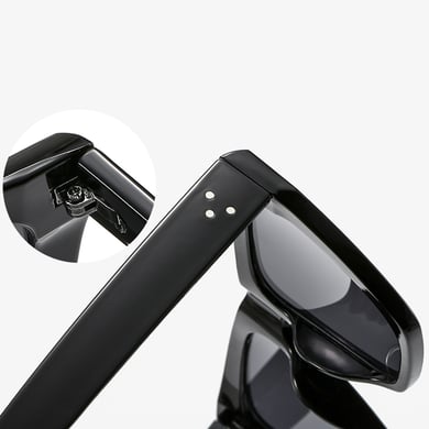 1 Piece Romantic Series Casual Patchwork Plastic Unisex Sunglasses h5 Picture11