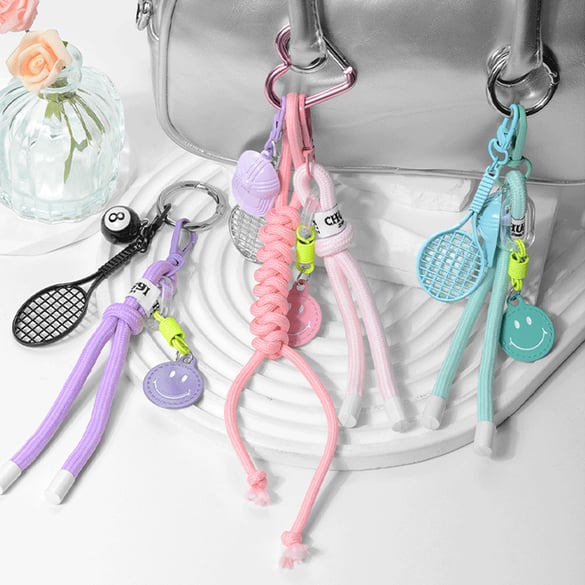 1 Piece Simple Series Casual Smiling Face Alloy Women's Bag Charms 2