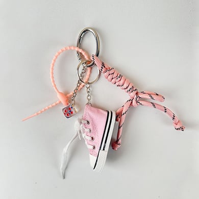 1 Piece Sport Series Pink Color Women's Bag Charms h5 Picture4
