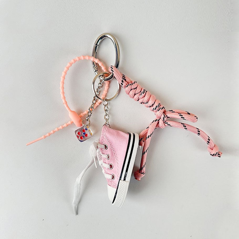 1 Piece Sport Series Pink Color Women's Bag Charms Picture4