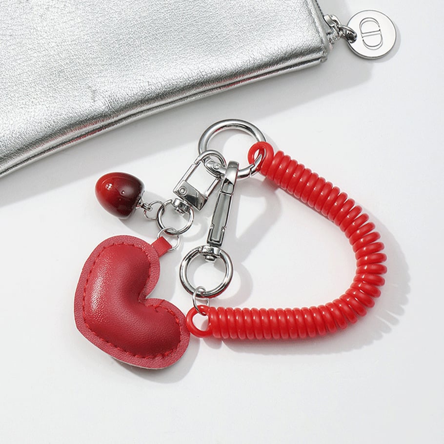 1 Piece Romantic Series Sweet Heart Alloy Women's Bag Charms Picture5