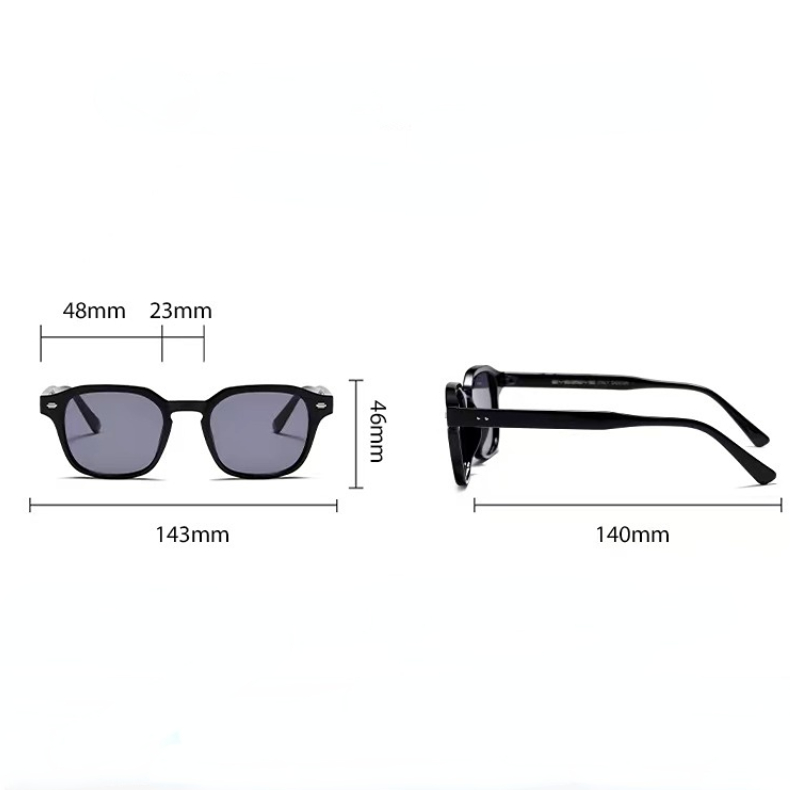 1 Stück Simple Series Casual Solid Color Kunststoff Damen Sonnenbrille Bild11