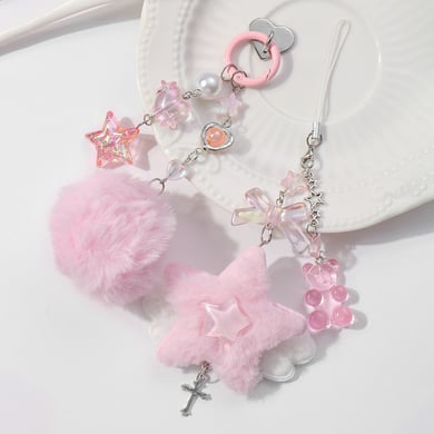 1 Piece Simple Series Sweet Bow Knot Resin Women's Bag Charms h5 Picture3