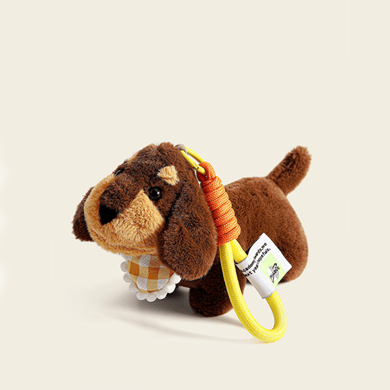 1 Piece Lovely Series Daily Badger Dog Charming Rayon Women's Bag Charms h5 Picture5