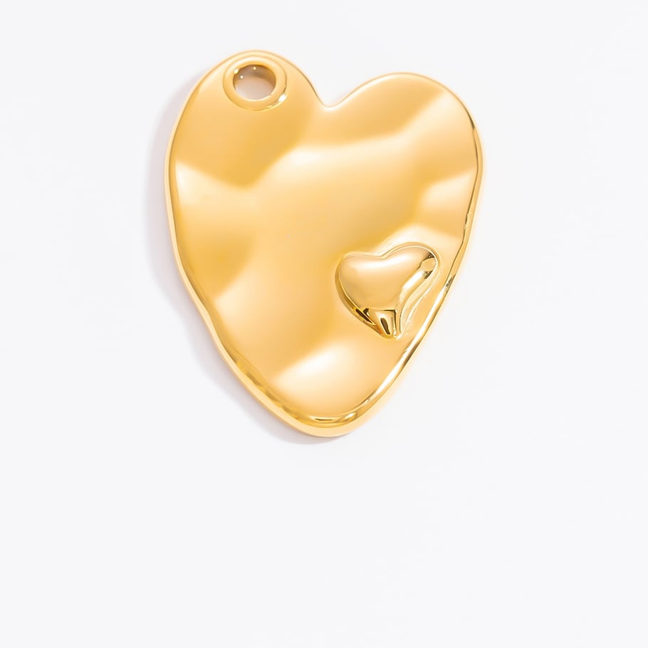 1 pieza de colgante de tortuga de vacaciones de acero inoxidable color dorado para mujer de la serie romántica Imagen9
