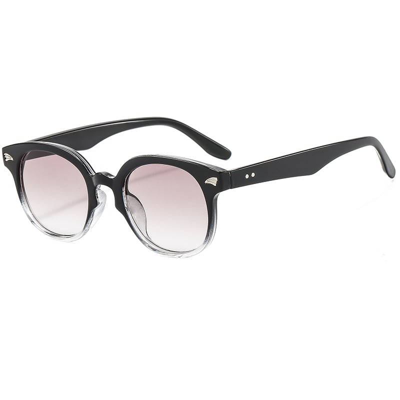 1 Piece Simple Series Natural Patchwork Plastic Unisex Sunglasses Picture5