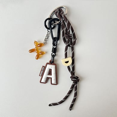 1 Piece Sport Series Brown Color Women's Bag Charms h5 Picture4