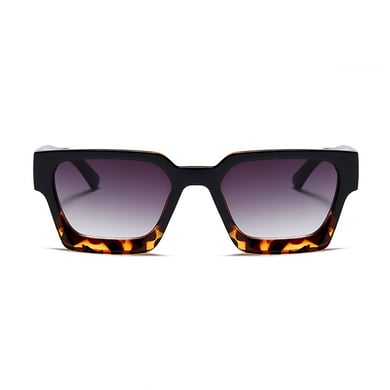 1 pezzo semplice serie casual leopardo stampa plastica occhiali da sole unisex h5 Immagine10