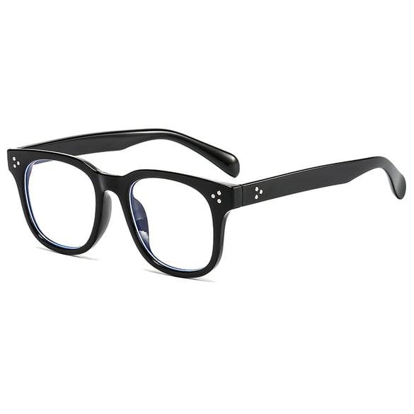 1 Pair of wide Brim Leopard-print Blue Light Blocking Glasses