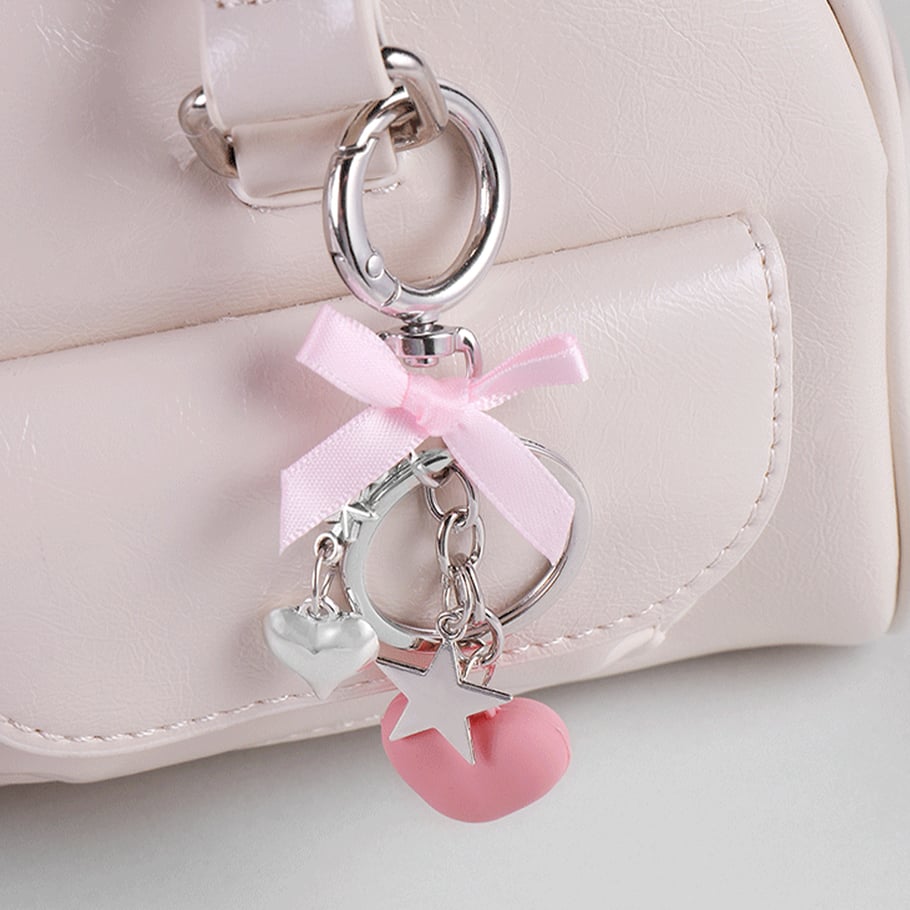 1 Piece Romantic Series Sweet Heart Alloy Women's Bag Charms Picture4