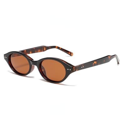 1 Pair of Simple and Elegant Leopard - Print Patchwork Women's Sunglasses h5 Picture6