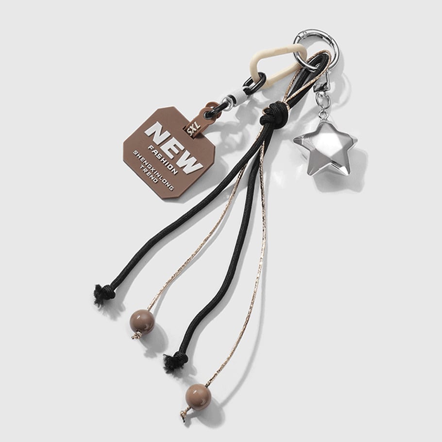 1 Piece Simple Series Sports Letter Alloy Women's Bag Charms Picture5