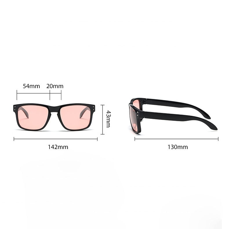 1 Pair of Basic Everyday Sports Casual Solid Color Unisex Sunglasses Picture8