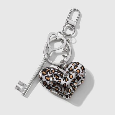 1 Piece Simple Series Retro Leopard Print CCB Women's Bag Charms h5 Picture6