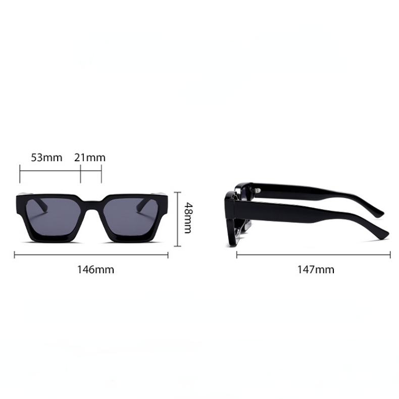 1 pezzo semplice serie casual leopardo stampa plastica occhiali da sole unisex Immagine11