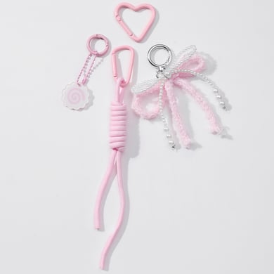 1 Piece Romantic Series Sweet Bow Knot Alloy Women's Bag Charms h5 Picture6