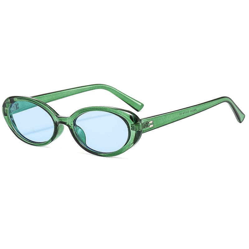 1 Stück Romantische Serie Einfache Patchwork-Sonnenbrille aus Kunststoff für Paare Bild4