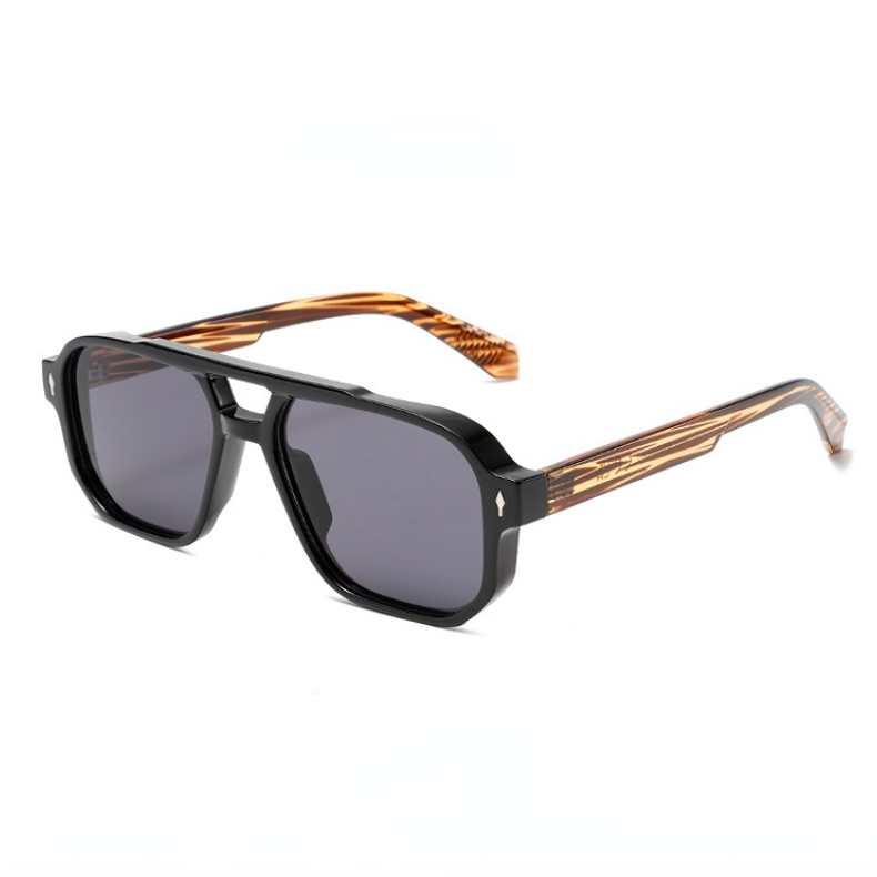 1 Pair Daily Series Light Commute Solid Color Plastic Unisex Sunglasses Picture5