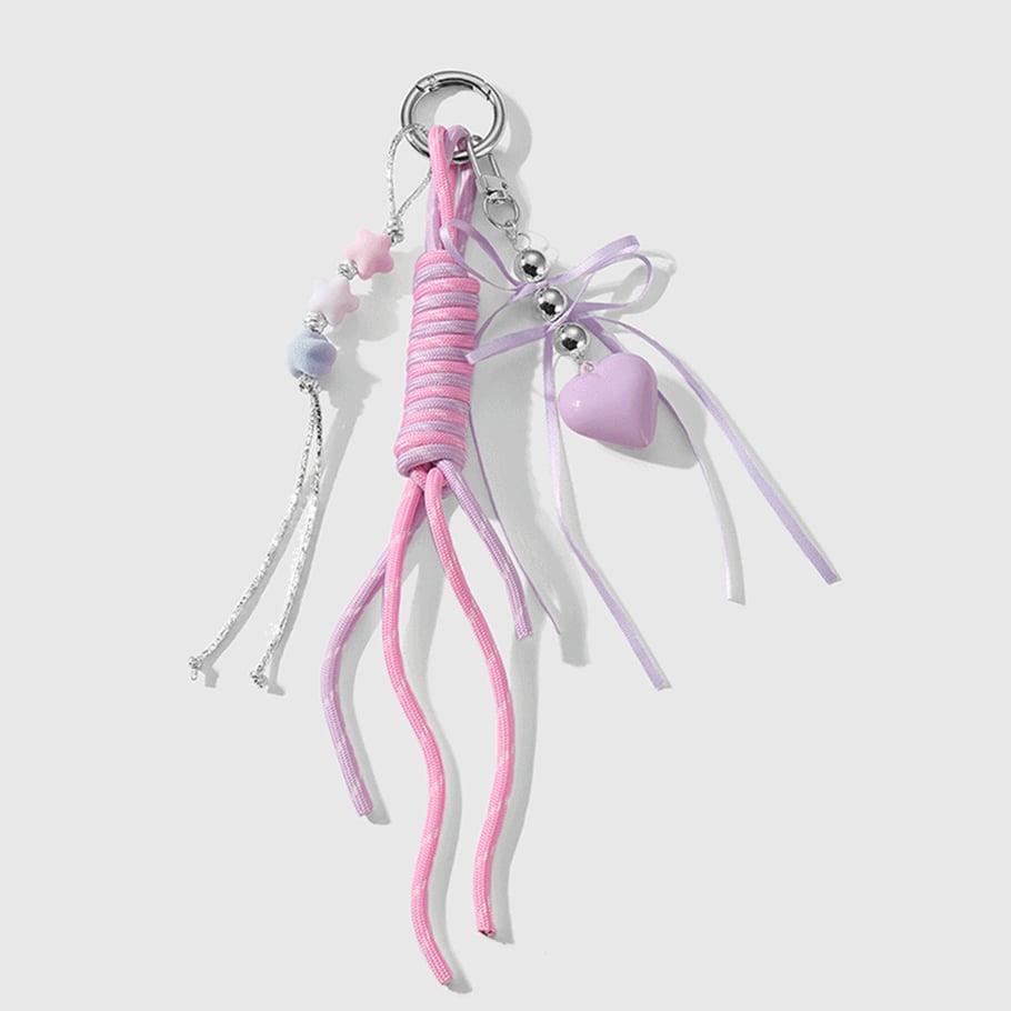 1 Stück Romantische Serie Sweet Heart Alloy Damen Taschenanhänger h5Bild3